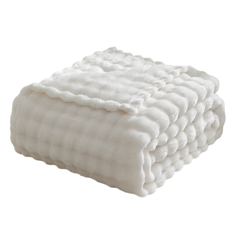 3D Bubble Weiße Plüschdecken S – Christmas Throw Blanket Bewertung und Preis
