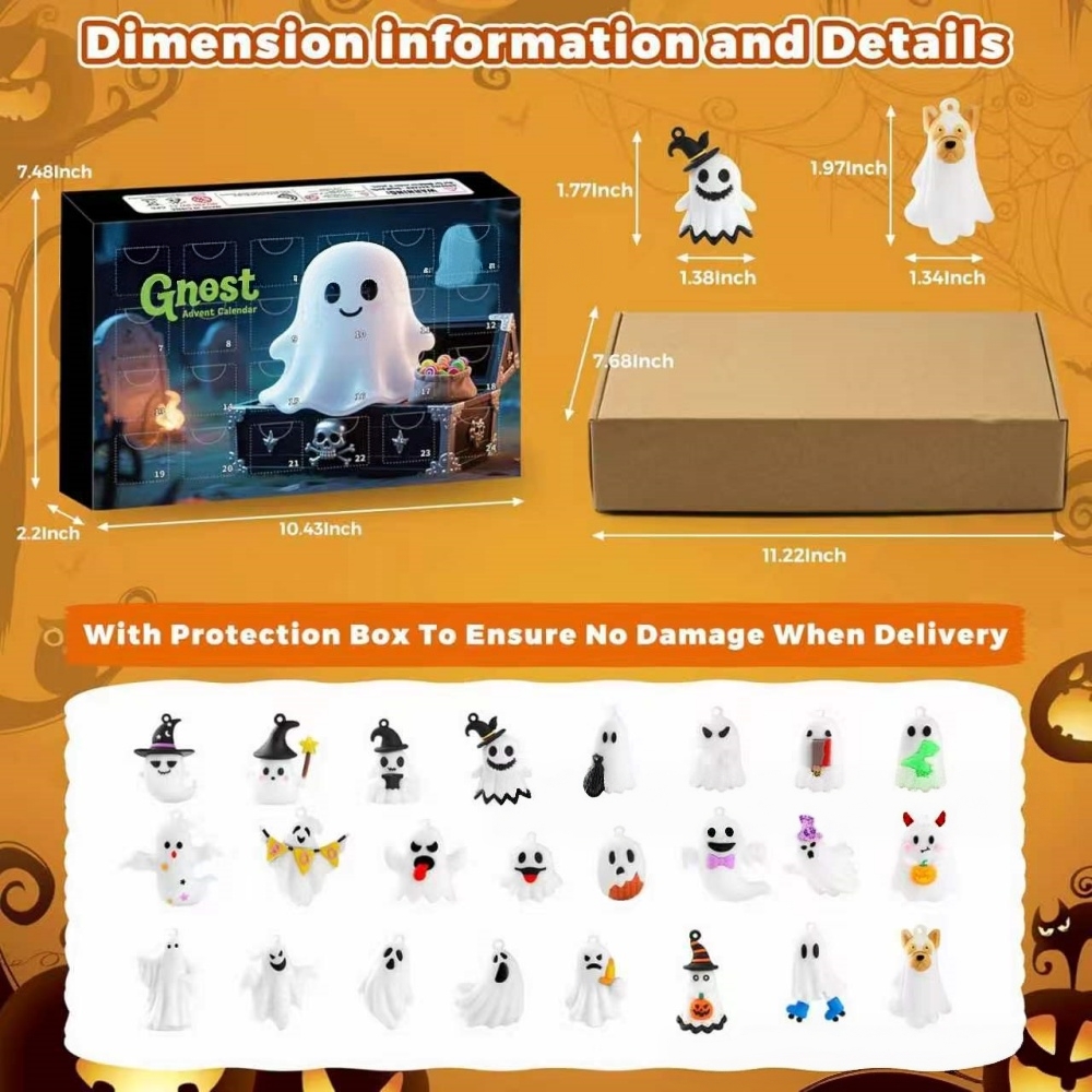 Halloween-Adventskalender 24 T – Advent Calendar Gift Bewertung und Preis