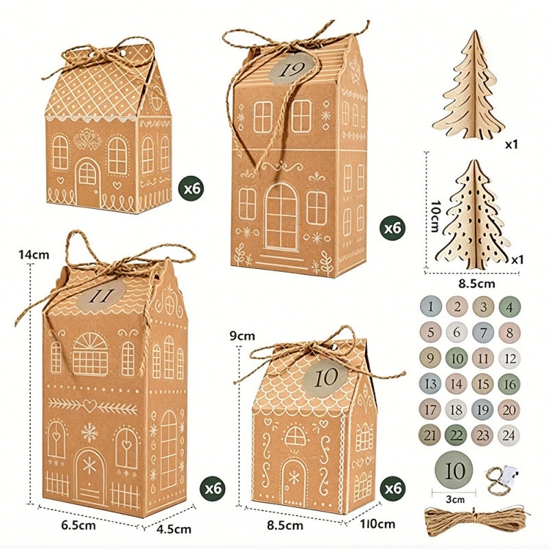 Weihnachtsgeschenkboxen Advent – Advent Calendar Gift Bewertung und Preis