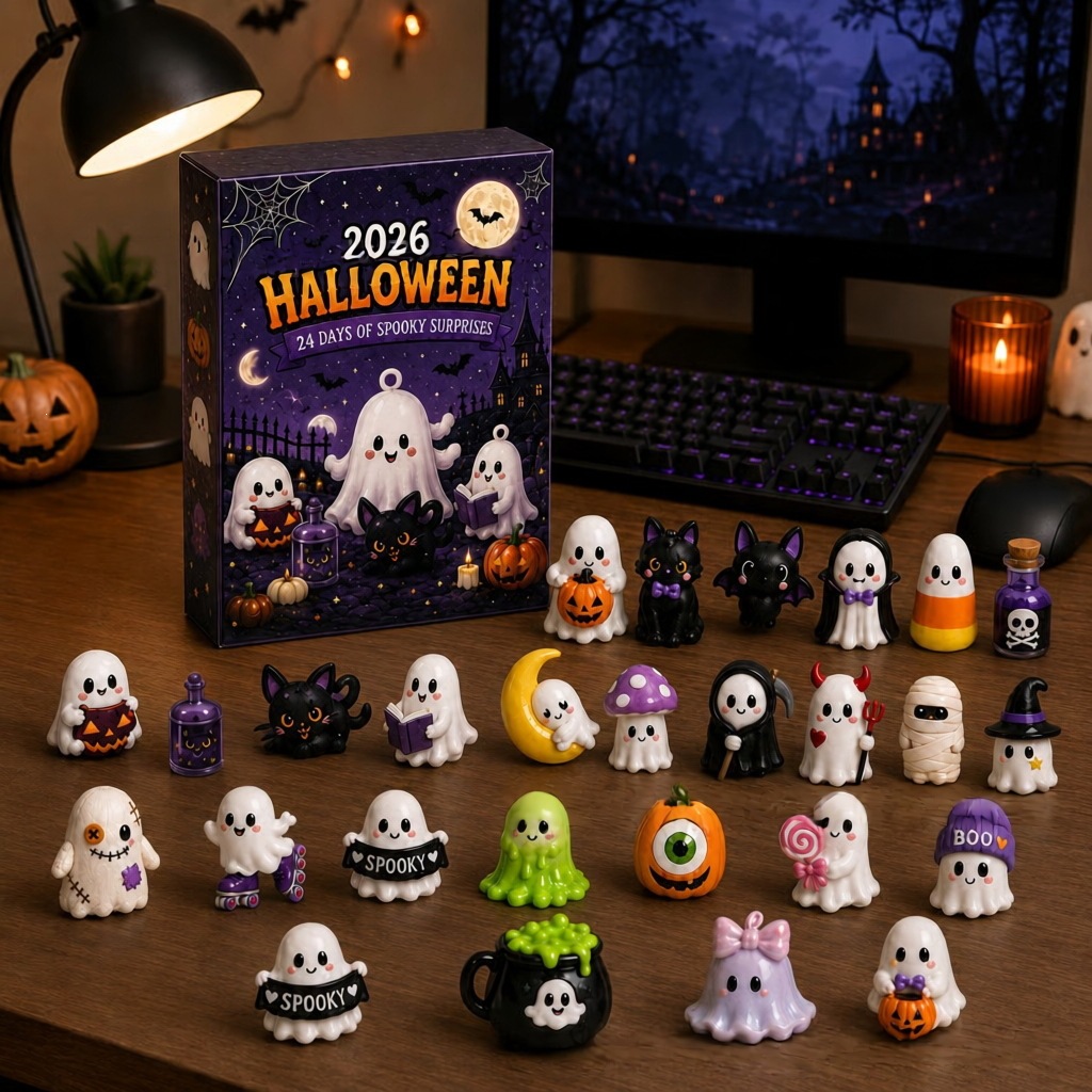 Halloween-Adventskalender 24 T – Advent Calendar Gift Bewertung und Preis
