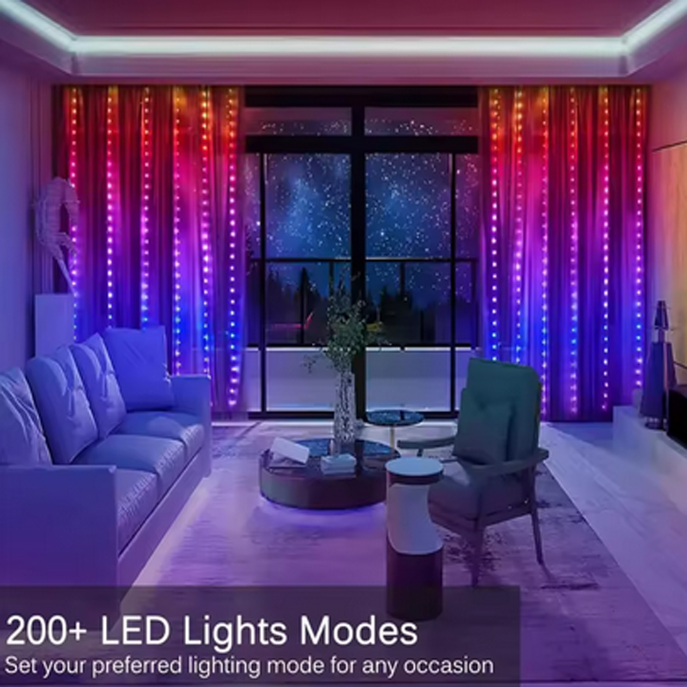 3M RGB Smart LED Vorhang Licht – Christmas Lights Outdoor Bewertung und Preis